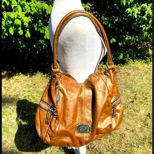 Gia Milani’s Copper Faux Leather Hobo